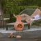 RedFire – Lima – Beige - Kleihaard – Terrashaard – Fireplace – Stevig - Terrasverwarming – Sfeerhaard