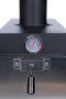 RedFire – Lorenzo Outdoor Oven – Zwart - Staal – Stevig staal - Industrieel – Terrasverwarming – Sfeerhaard – Oven – inclusief: Pizza Plaat - Oven 50 x 37 cm