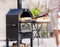RedFire – Lorenzo Outdoor Oven – Zwart - Staal – Stevig staal - Industrieel – Terrasverwarming – Sfeerhaard – Oven – inclusief: Pizza Plaat - Oven 50 x 37 cm