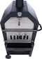 RedFire – Lorenzo Outdoor Oven – Zwart - Staal – Stevig staal - Industrieel – Terrasverwarming – Sfeerhaard – Oven – inclusief: Pizza Plaat - Oven 50 x 37 cm