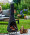 RedFire – Napa – Zwart - Staal – Vuurkorf – Fireplace– Stevig staal – Diameter 35cm – Terrasverwarming – Sfeerhaard