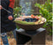 RedFire - ONYX Classic (Ø 60 cm) - Vuurschaal BBQ - Staal - Zwart