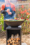 RedFire - ONYX Classic (Ø 60 cm) - Vuurschaal BBQ - Staal - Zwart
