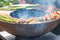 RedFire – ONYX – Zwart - Staal – Vuurschaal – Fire Pit – Stevig staal – Diameter 60cm – Hoogte: 60cm - Industrieel – Terrasverwarming – Sfeerhaard – BBQ – Grill – Inclusief regenhoes