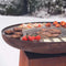 RedFire – Orion – Roest - Staal – Vuurschaal – Fire Pit – Stevig staal – Diameter 80cm - Industrieel – Terrasverwarming – Sfeerhaard – BBQ - Grill