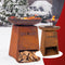 RedFire – Orion – Roest - Staal – Vuurschaal – Fire Pit – Stevig staal – Diameter 80cm - Industrieel – Terrasverwarming – Sfeerhaard – BBQ - Grill