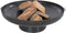 RedFire – Oulu – Zwart - Staal – Vuurschaal – Fire Pit – Stevig staal – Diameter 80cm - Industrieel – Terrasverwarming – Sfeerhaard – Handvaten