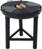 RedFire – Palau – Zwart - Staal – Vuurschaal – Fire Pit – Stevig staal - Industrieel – Terrasverwarming – Sfeerhaard – BBQ