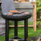 RedFire – Palau – Zwart - Staal – Vuurschaal – Fire Pit – Stevig staal - Industrieel – Terrasverwarming – Sfeerhaard – BBQ