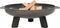 RedFire – Salo – Grijs - Staal – Vuurschaal – Fire Pit – Stevig staal – Diameter 60cm - Industrieel – Terrasverwarming – Sfeerhaard – Handvaten