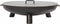 RedFire – Salo – Grijs - Staal – Vuurschaal – Fire Pit – Stevig staal – Diameter 80cm - Industrieel – Terrasverwarming – Sfeerhaard – Handvaten