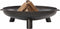 RedFire – Salo – Grijs - Staal – Vuurschaal – Fire Pit – Stevig staal – Diameter 80cm - Industrieel – Terrasverwarming – Sfeerhaard – Handvaten