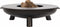 RedFire – Salo – Grijs - Staal – Vuurschaal – Fire Pit – Stevig staal – Diameter 80cm - Industrieel – Terrasverwarming – Sfeerhaard – Handvaten