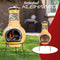 RedFire – Soledad – Geel & Zwart - Kleihaard – Terrashaard – Fireplace – Stevig - Terrasverwarming – Sfeerhaard