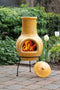 RedFire – Tampica – Geel - Kleihaard – Terrashaard – Fireplace – Stevig - Terrasverwarming – Sfeerhaard