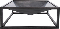 RedFire –Tervo– Grijs - Staal – Vuurschaal – Fire Pit – Stevig staal – Diameter 80cm - Industrieel – Terrasverwarming – Sfeerhaard