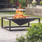 RedFire –Tervo– Grijs - Staal – Vuurschaal – Fire Pit – Stevig staal – Diameter 80cm - Industrieel – Terrasverwarming – Sfeerhaard