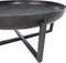 RedFire – Tornio – Zwart - Staal – Vuurschaal – Fire Pit – Stevig staal – Diameter 80cm - Industrieel – Terrasverwarming – Sfeerhaard