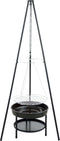 RedFire Tuinbarbecue met driepoot en vuurschaal 50 cm zwart