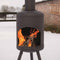 RedFire Tuinhaard Fuego Small - Vuurhaard - Staal - Zwart