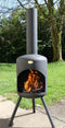 RedFire Tuinhaard Fuego Small - Vuurhaard - Staal - Zwart