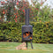 RedFire Tuinhaard Fuego Small - Vuurhaard - Staal - Zwart