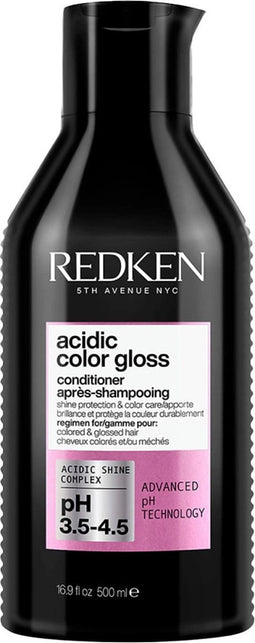 Redken Acidic Color Gloss Conditioner - Gekleurd Haar - Kleurbehoud & Glans - 500 ml