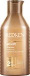 Redken All Soft Shampoo – Hydraterende en verzorgende shampoo voor zijdezacht haar – 300 ml