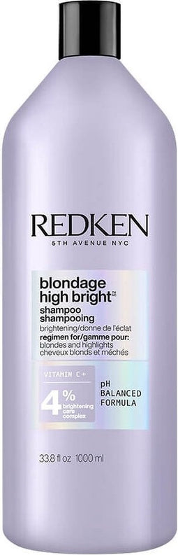 Redken - Blondage High Bright - Shampoo voor blond haar - 1000 ml.