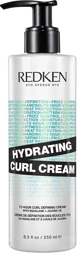 Redken Hydrating Curl Cream - Gedefinieerde en Gehydrateerde krullen - 250ml
