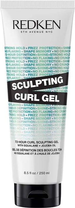 Redken Sculpting Curl Gel - Sterke Houdbaarheid voor gedefinieerde en gehydrateerde Krullen - 250ml