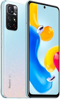 Redmi Note 11S 5G, 4GB ram, 128GB opslag Blauw, Wit