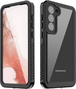 Redpepper Hoesje Geschikt voor Samsung Galaxy S23 Plus - Redpepper Dot Plus Waterproof Backcover - Zwart
