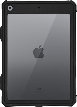 Redpepper Tablet Hoes Geschikt voor Apple iPad 9 10.2 (2021) 9e generatie / Apple iPad 7 10.2 (2019) 7e generatie / Apple iPad 8 10.2 (2020) 8e generatie - Redpepper Waterproof Backcase - Zwart /Zwart