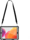Redpepper Tablet Hoes Geschikt voor Apple iPad 9 10.2 (2021) 9e generatie / Apple iPad 7 10.2 (2019) 7e generatie / Apple iPad 8 10.2 (2020) 8e generatie - Redpepper Waterproof Backcase - Zwart /Zwart