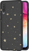 iMoshion Hoesje Geschikt voor Samsung Galaxy A30s / A50 Hoesje Siliconen - iMoshion Design hoesje - Zwart / Meerkleurig / Goud / Stars Gold