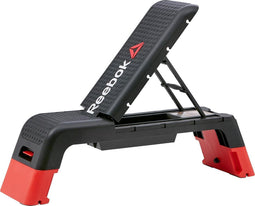 Reebok Studio deck (zonder DVD & banden) - 121 x 33 x 20 -35.5 cm - Zwart/Rood
