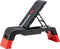 Reebok Studio deck (zonder DVD & banden) - 121 x 33 x 20 -35.5 cm - Zwart/Rood