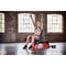 Reebok Studio deck (zonder DVD & banden) - 121 x 33 x 20 -35.5 cm - Zwart/Rood