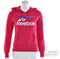 Reebok - Vector Logo Hood - Dames Trui - XS - DonkerRoze