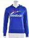 Reebok Vector Logo Hoody - Sporttrui - Dames - Maat XS - Royal Blue