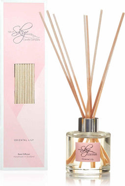 Reed Diffuser Oosterse Lelie (Oriental Lily) - 12 weken - Isle of Skye Candle