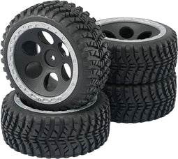 Reely 1:10 Buggy Complete wielen Fighter Gatdesign Zwart 2 stuk(s)