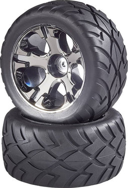 Reely 1:10 Truggy Complete wielen Street 5-spaaks Titaangrijs 2 stuk(s)