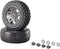 Reely 1:10 XS Buggy Complete wielen Multipin 5-dubbelspaaks Zwart 1 paar