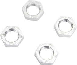 Reely 1:8 Zelfzekerende wielmoeren Zilver 4 stuk(s)