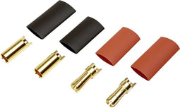 Reely 1373192 Accupack stekker 5.5 mm Verguld 2 paar