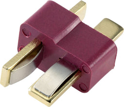 Reely 1399716 Accupack stekker T-stekkersysteem Verguld 20 stuk(s)