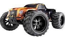 Reely Cimera Zwart Brushless 1:10 RC auto Elektro Monstertruck 4WD 100% RTR 2,4 GHz Incl. accu en lader