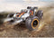 Reely Jovage 4x4 Oranje, Wit Brushed 1:16 RC modelauto voor beginners Elektro Truggy 4WD RTR 2,4 GHz Incl. accu en lade
